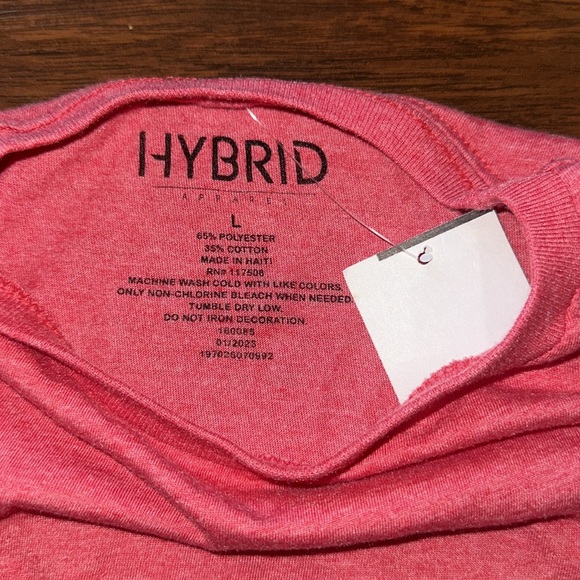 Men’s Hybrid Apparel Whiskey Shack Private Reserve Red T-Shirt (L) - Picture 4 of 4